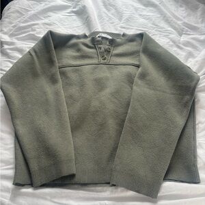 Zara Women's Sweater Olive Green